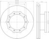 DON CVD667 Brake Disc